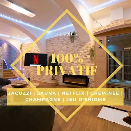Le Spa De La Cathedrale - Jacuzzi - Sauna - Champagne - Netflix - Wifi Troyes Exteriör bild