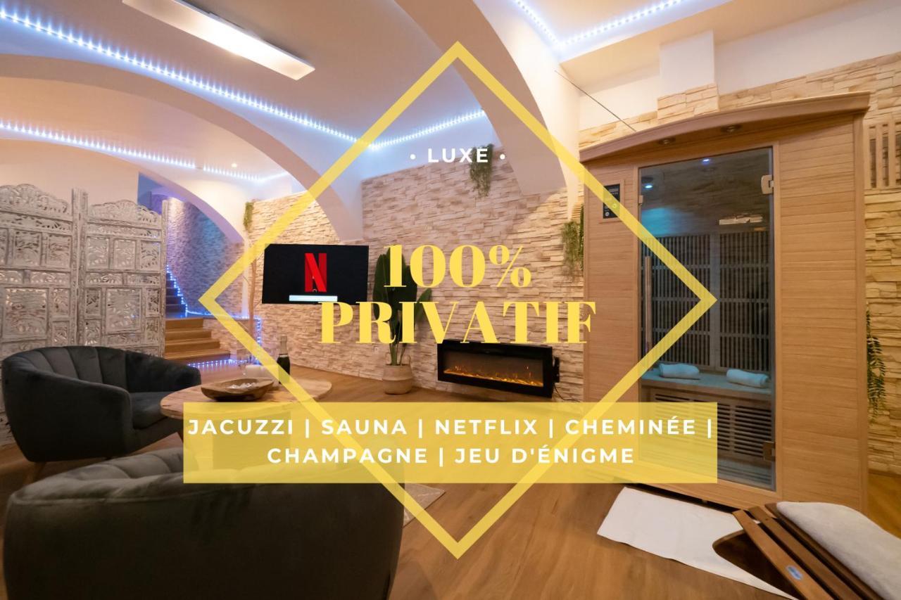 Le Spa De La Cathedrale - Jacuzzi - Sauna - Champagne - Netflix - Wifi Troyes Exteriör bild